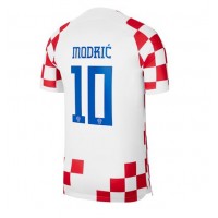 Muški Nogometni Dres Hrvatska Luka Modric #10 Domaci SP 2022 Kratak Rukav